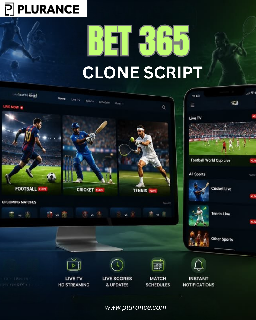 Build, Brand & Launch Your Own Sportsbook with Bet365 Clone Script