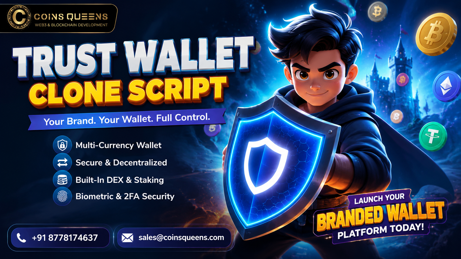 Special Offer: Get 40% OFF on Trust Wallet Clone Script Development