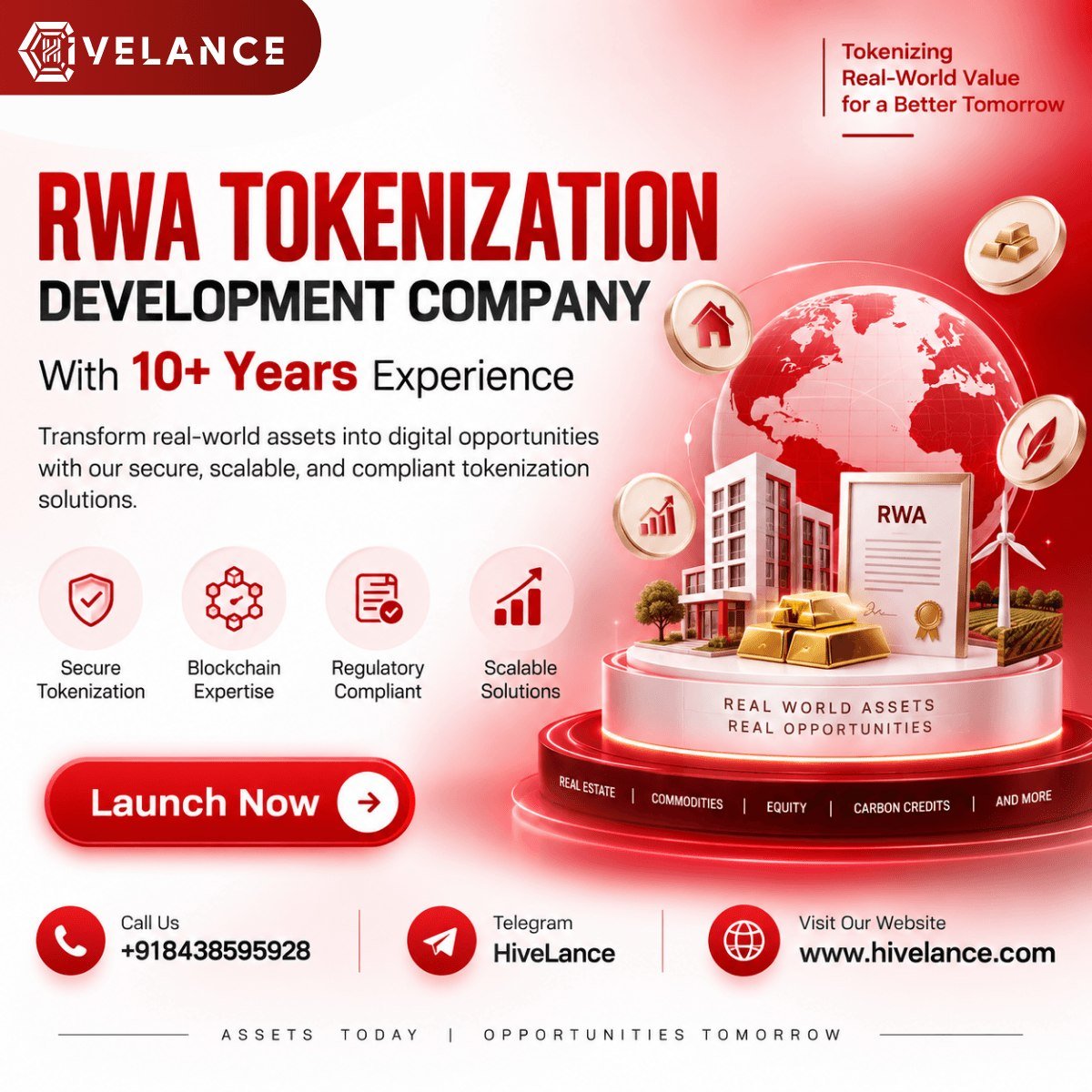 RWA Tokenization Development Company for Real-World Assets