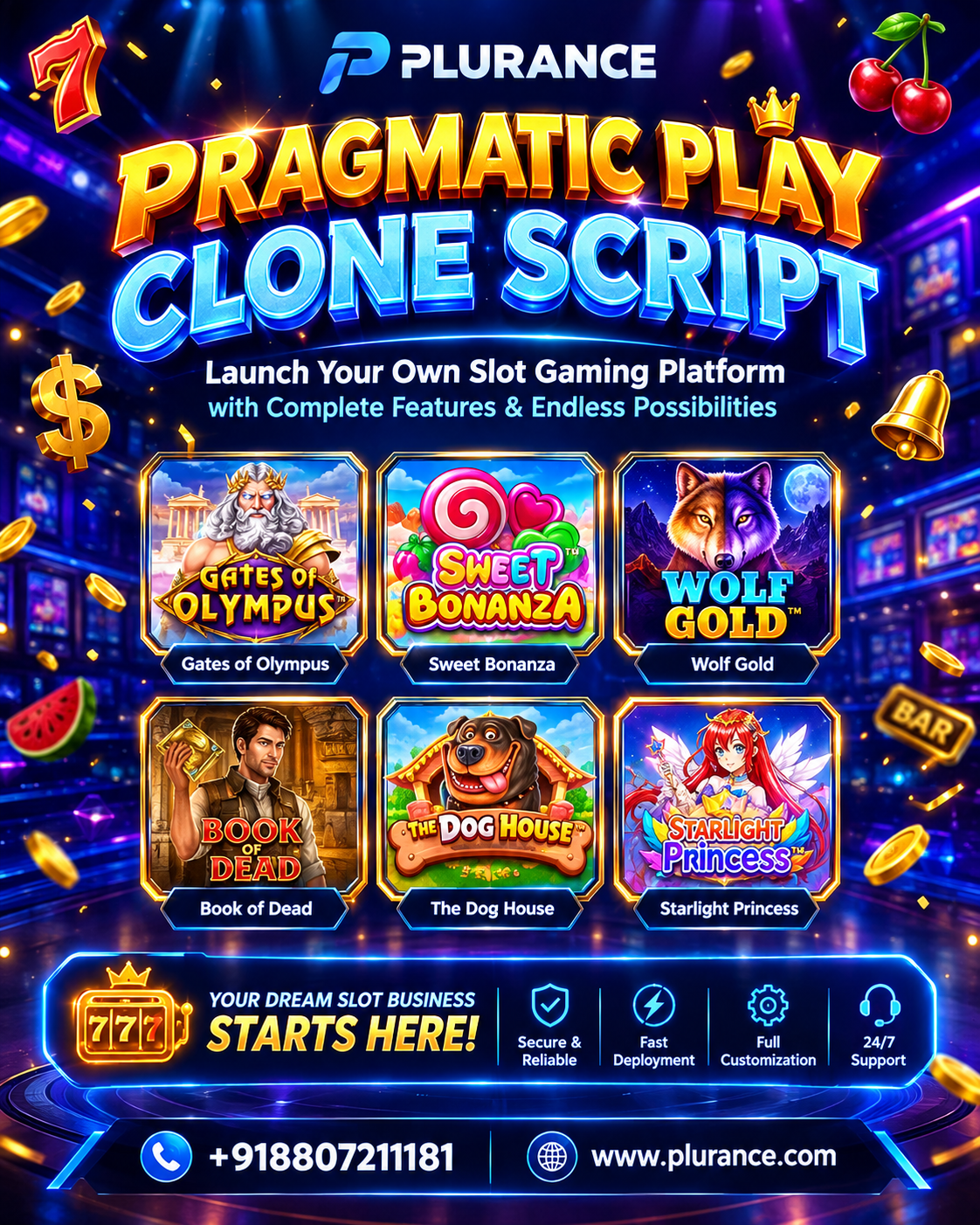 Build a High-ROI Gaming Business with Pragmatic Play Clone Script