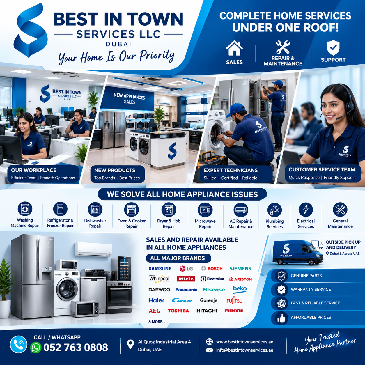 Your Trusted Home Appliance Partner!