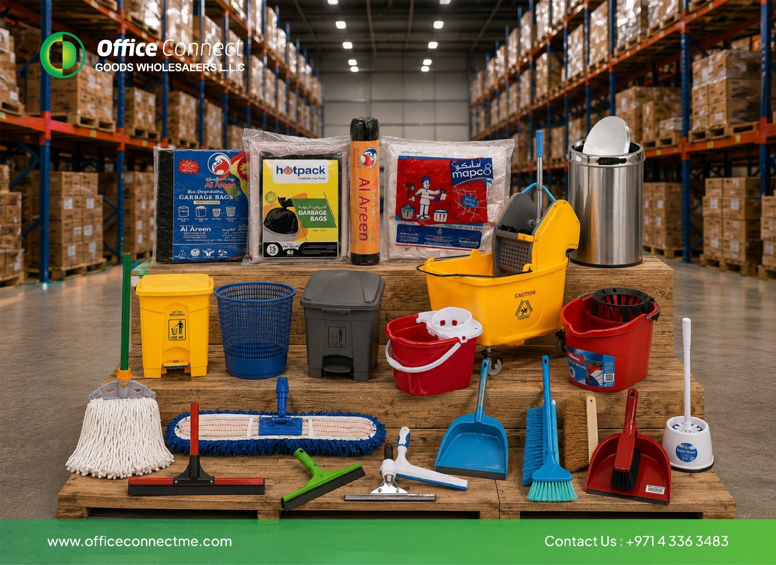 Office Pantry, Cleaning & Stationery Supplies Wholesaler in Dubai | Office Connect