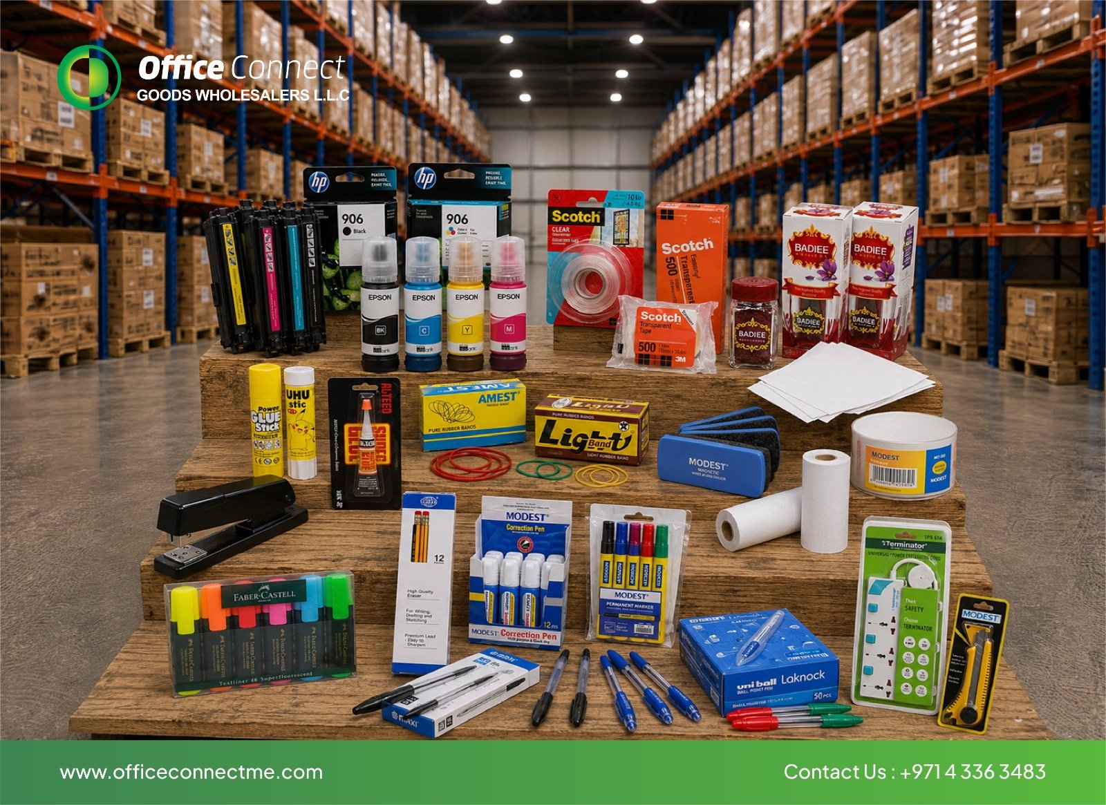 Office Pantry, Cleaning & Stationery Supplies Wholesaler in Dubai | Office Connect