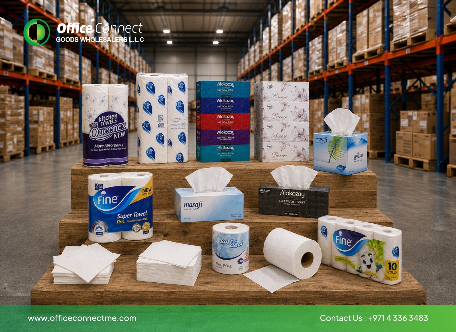 Office Pantry, Cleaning & Stationery Supplies Wholesaler in Dubai | Office Connect