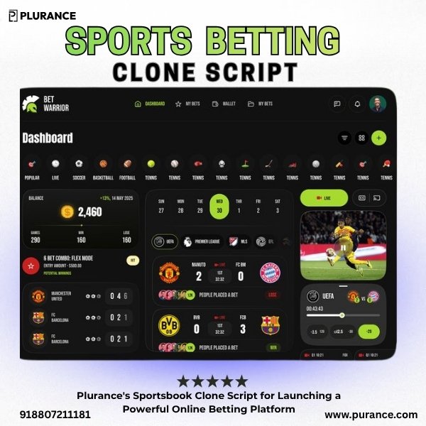 Build, Customize, and Launch with Sports Betting Clone Script